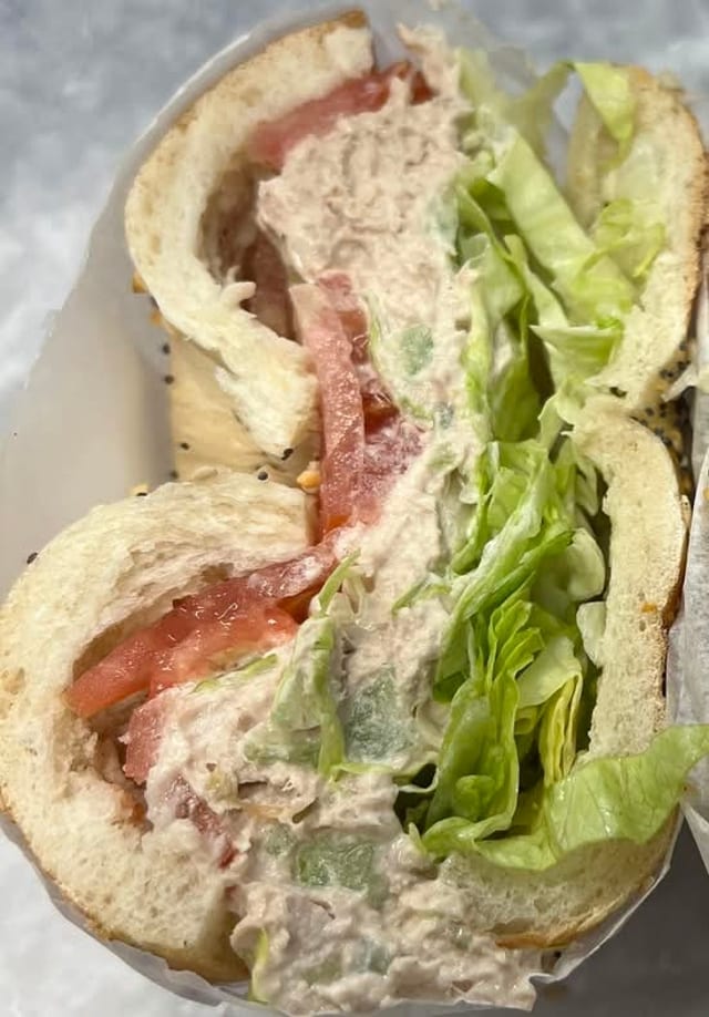 Classic Tuna Salad Sandwich.