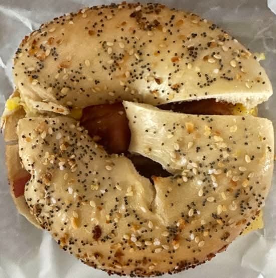 Egg with Meat & Cheese.